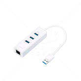 Adaptador de Red USB HUB TP-Link UE330C USB 3 Pts + 1 RJ45 USB3.0