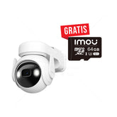 Cámara de Vigilancia AOV PT 5MP WIFI 4G LTE IMOU IPC-B7ED-5M0TEA-AM Con PANEL SOLAR, WiFI 2.4GHz, IR: 25m Full Color