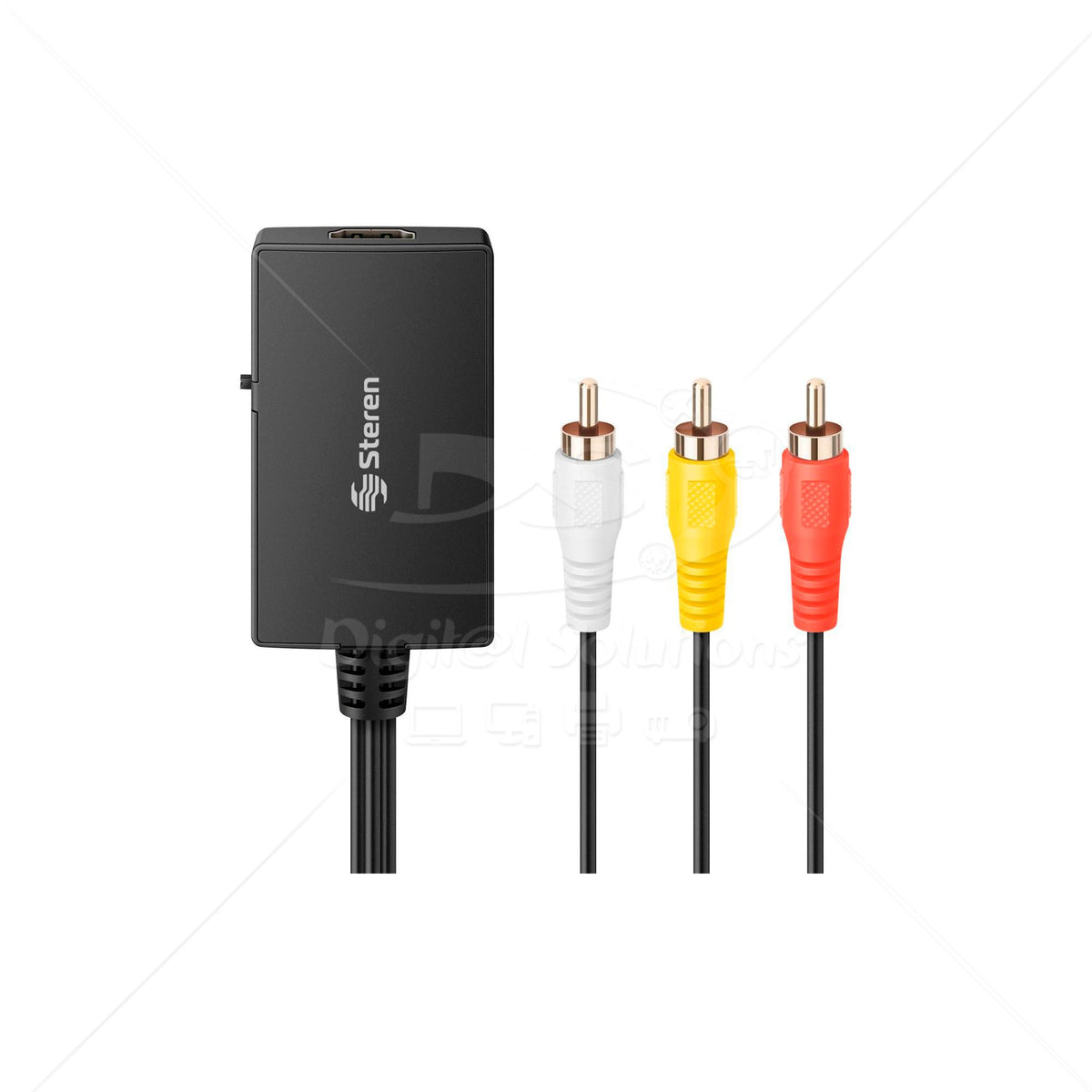 Steren Caja Convertidora Hdmi A Rca Stereo Audio Convertidor De