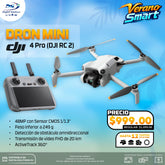 Dron DJI MINI 4 PRO (DJI RC 2) (GL), Control con Pantalla
