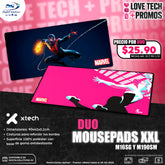 Duo Mouse Pad XTECH XTA-M16SG-XXL GAMING y XTECH XTA-M190SM GAMING