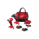 Kit Taladro Percutor y Atornillador de Impacto MILWAUKEE