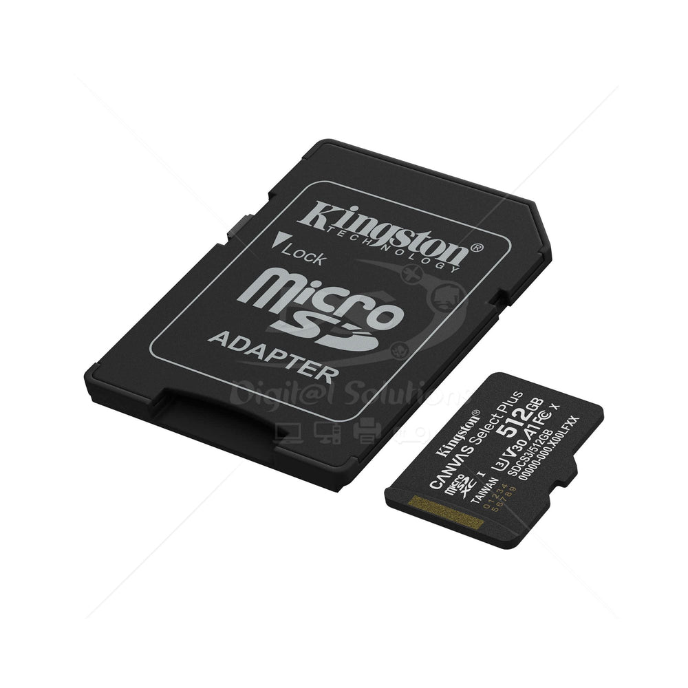 Memoria MicroSD KINGSTON SDCS3 de 512GB