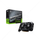 Tarjeta Gráfica PCI-E MSI RTX 5060 8G SHADOW 2X OC GDDR7