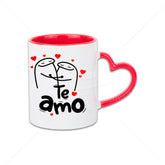 Taza con Asa de Corazón