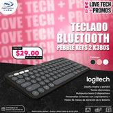 Teclado Bluetooth Logitech K380S