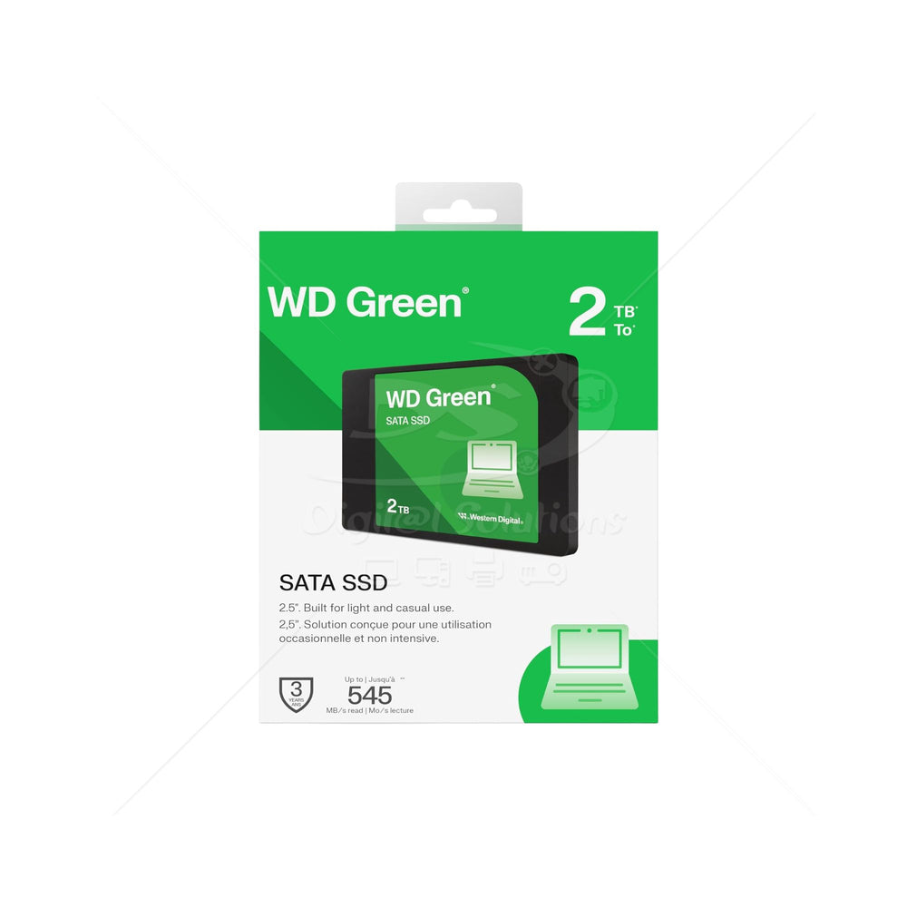 Unidad de Estado Sólido Western Digital WDS200T5G0A-00CPT0 2TB SATA