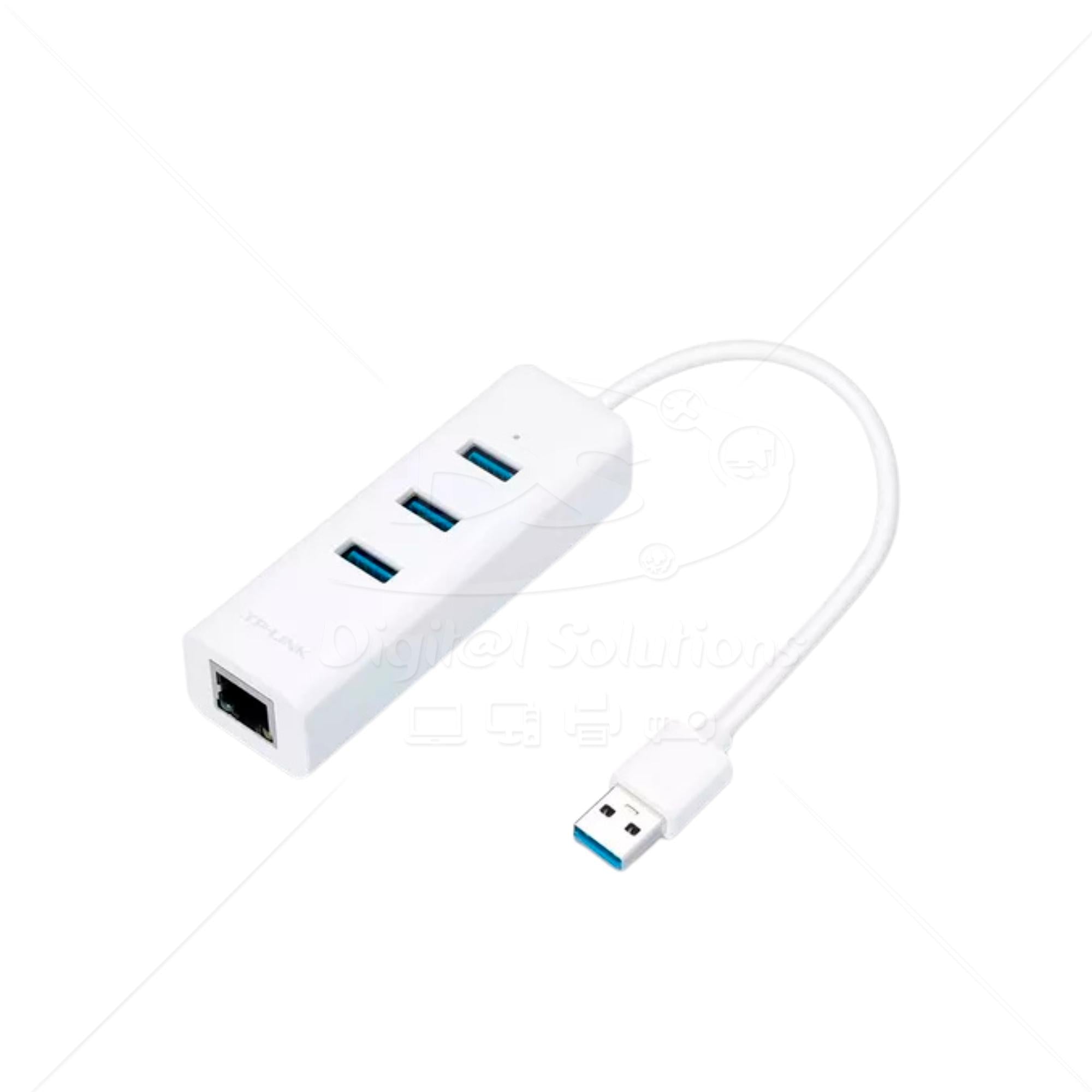 Adaptador de Red USB HUB TP-Link UE330C USB 3 Pts + 1 RJ45 USB3.0