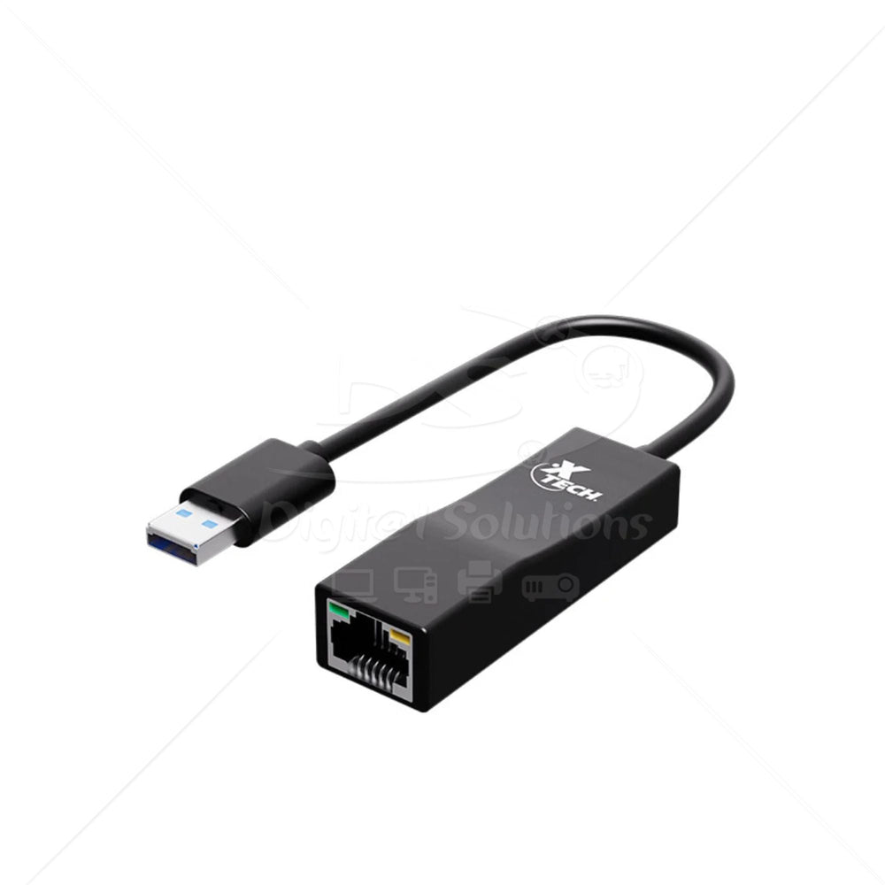 Adaptador de Red USB Xtech XTC-376 USB 3.0 a RJ-45 17cm