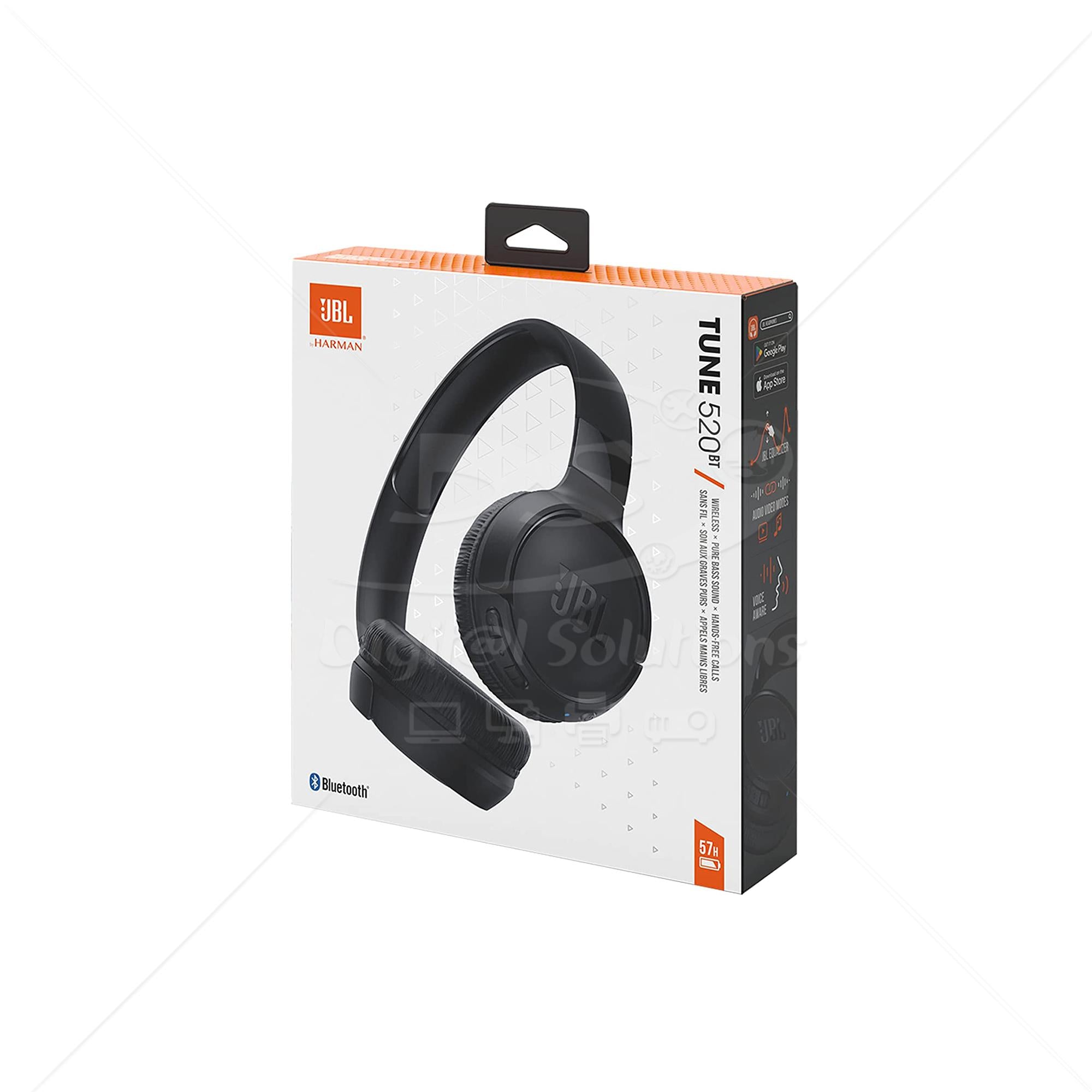 Audífonos con Micrófono JBL Tune 520 BT BK