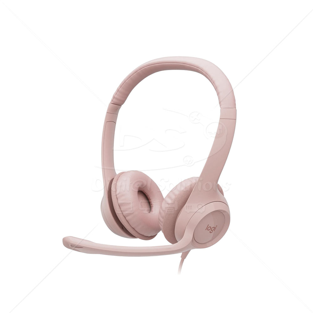 Audífonos con micrófono y cable H390 de Logitech