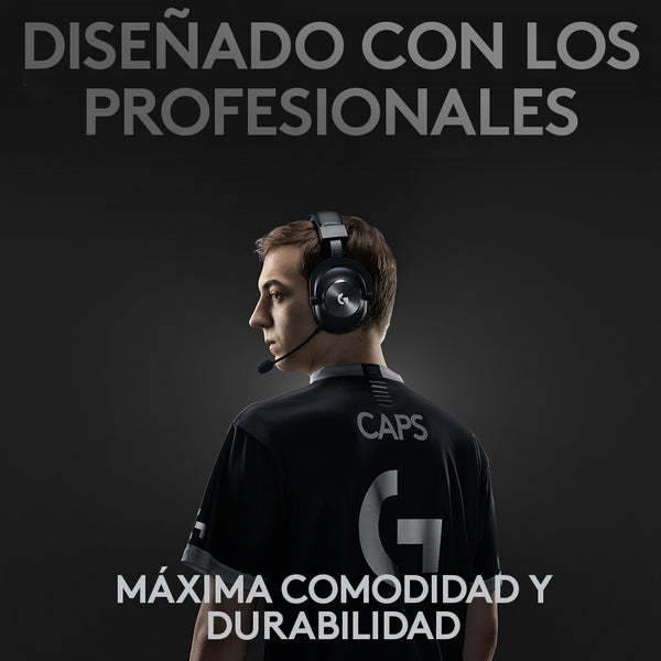 Audífonos inalámbricos con micrófono LIGHTSPEED Logitech G PRO X para gaming