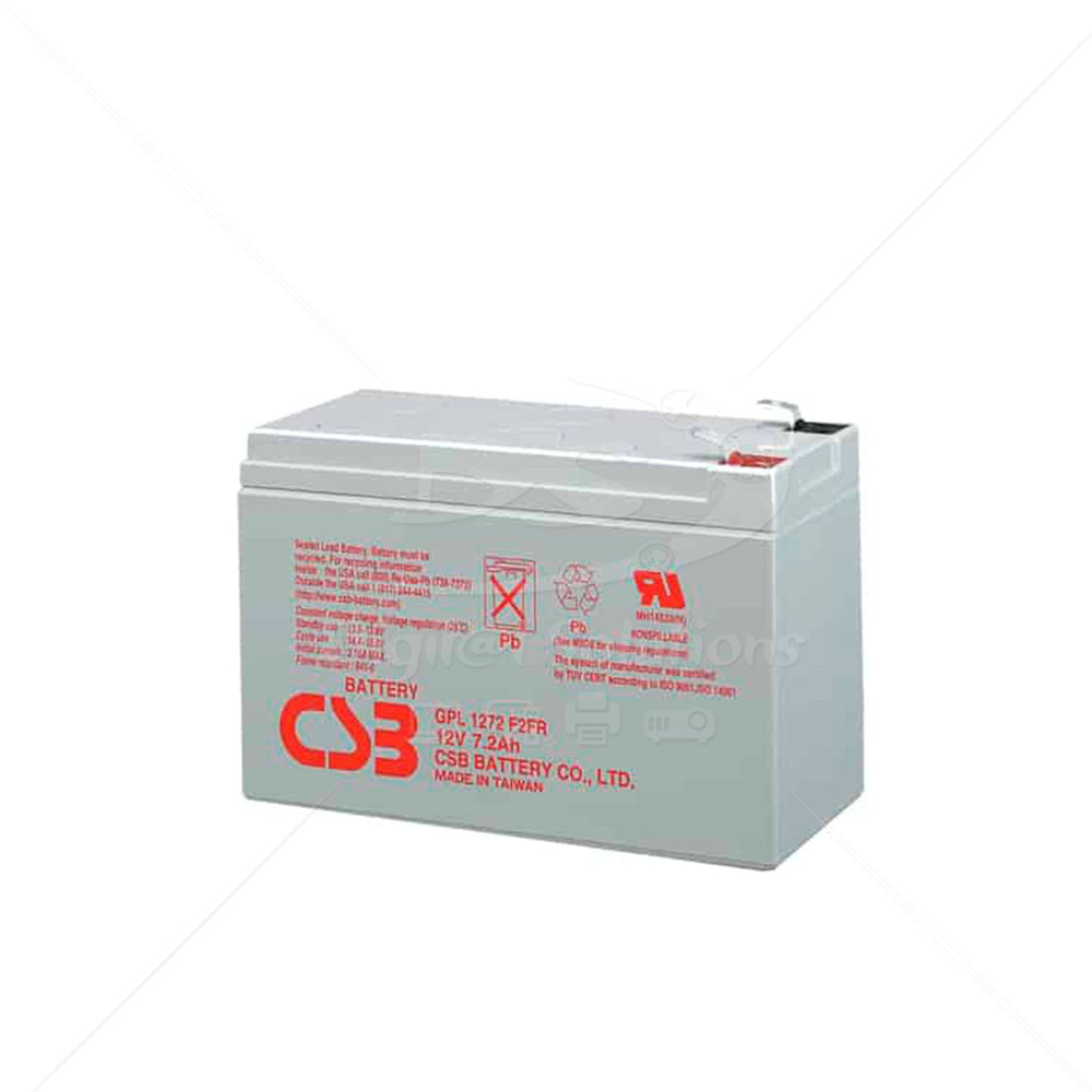 Batería CSB GP 1272 F2FR 12V 7.2AH