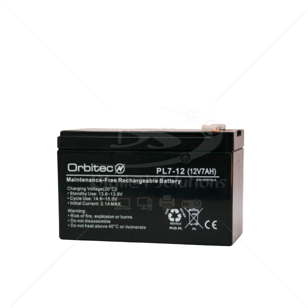 Bateria Orbitec PL7-12 12V 7.0AH