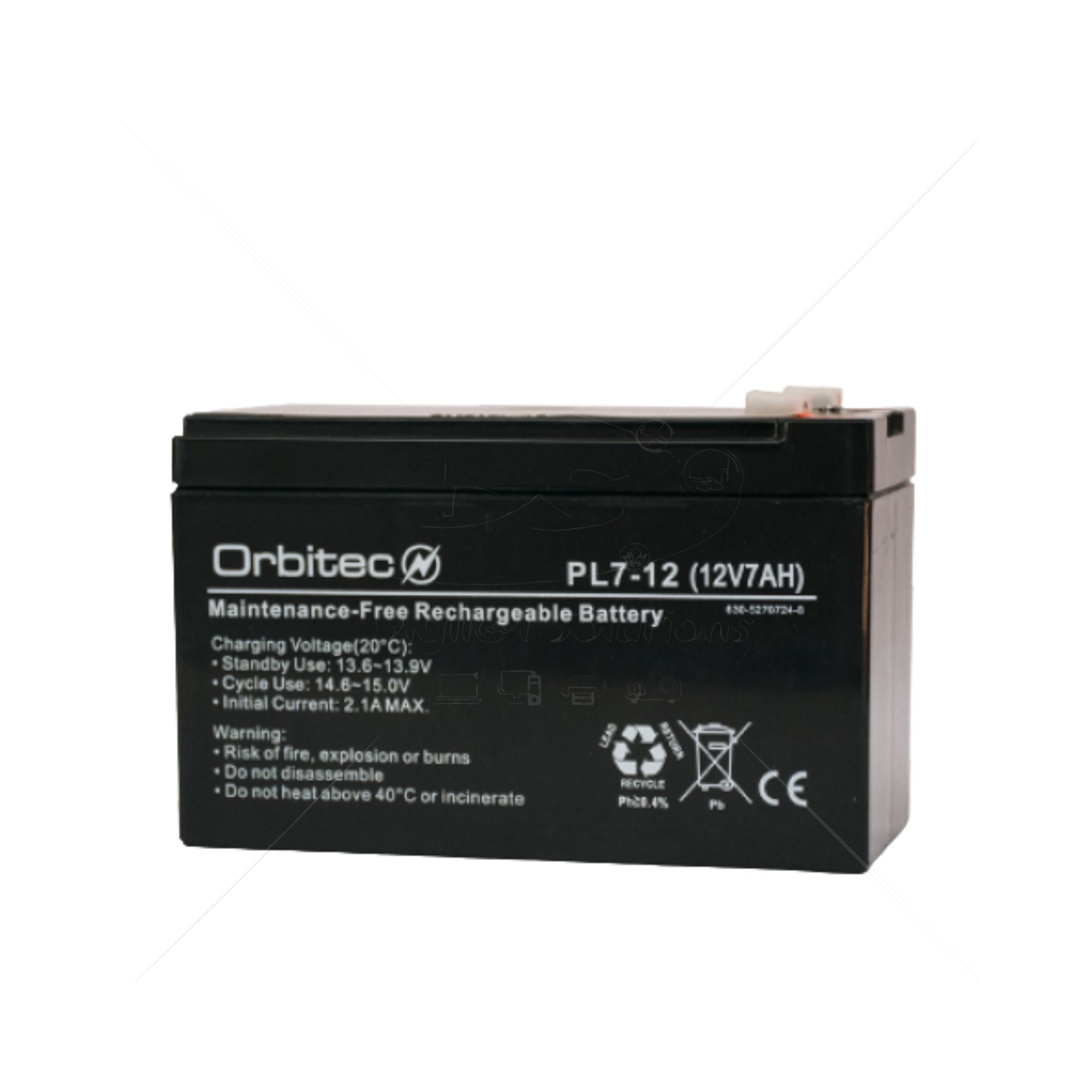 Bateria Orbitec PL7 12V 7.0AH