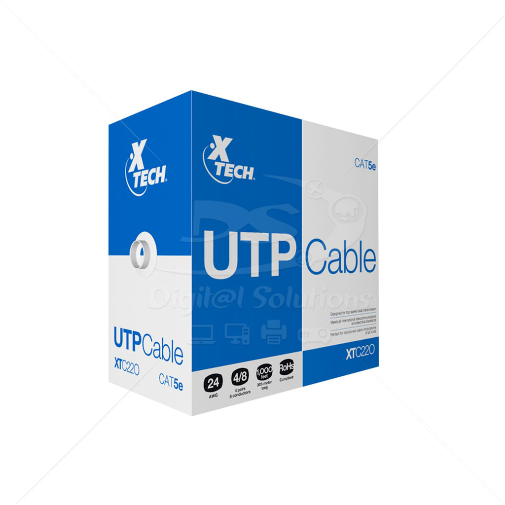 Bobina de Cable UTP Xtech XTC-220