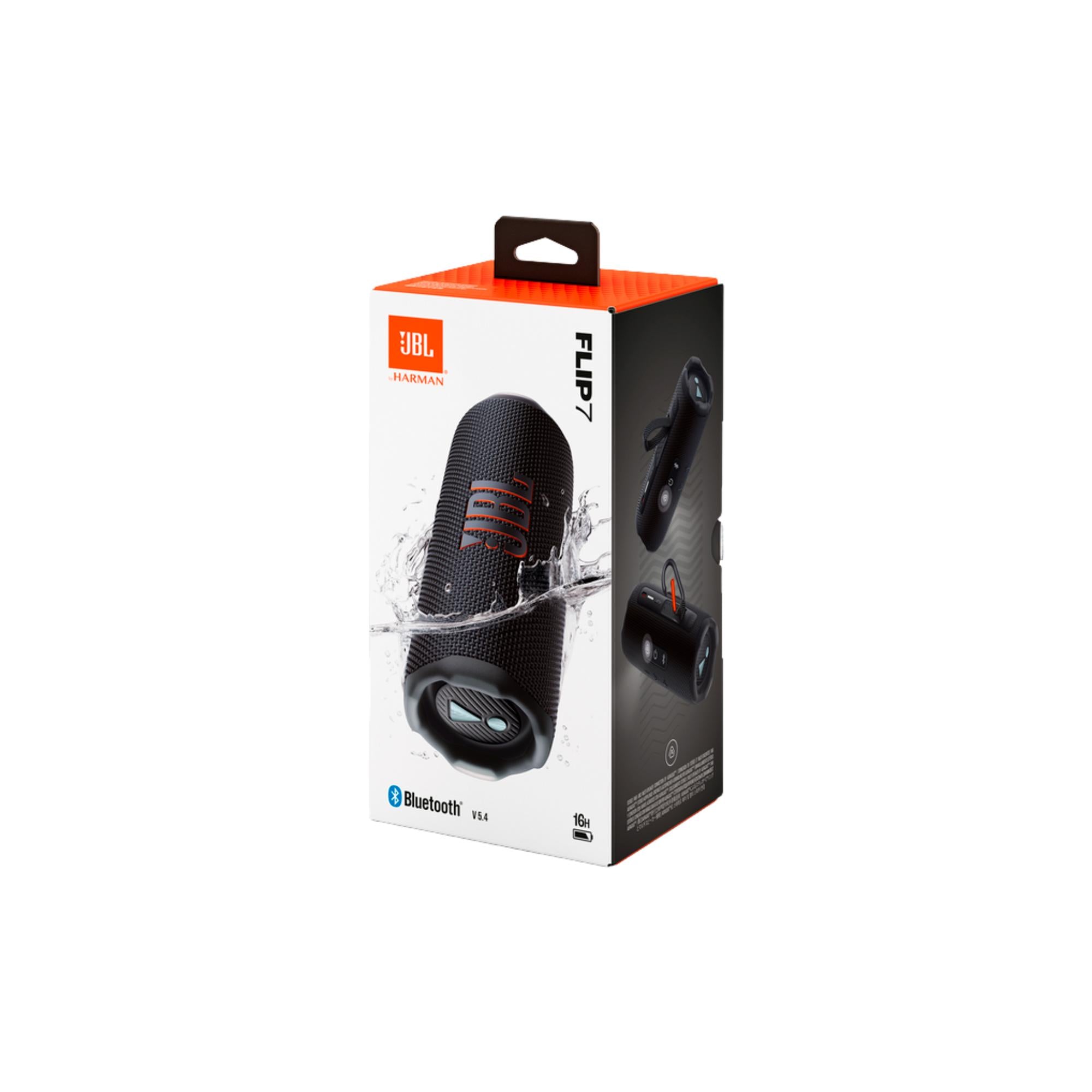 Bocina JBL Flip 7 Bk Bluetooth