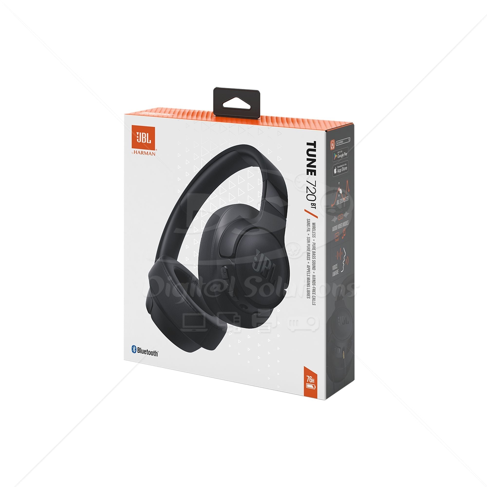 Audifono JBL T720 Bk Bluetooth C/Mic