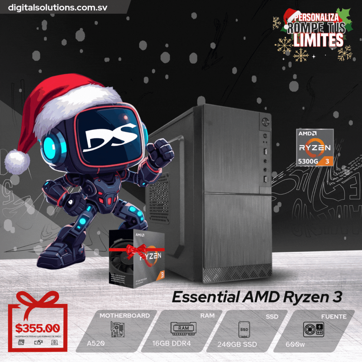 CPU Essential AMD Ryzen 3