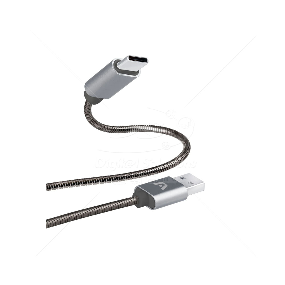 Cable USB A C ARGOM ARG-CB-0028GR de 1 metro
