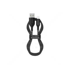 Cable USB A LIGHTNING MOPHIE ESSENTIALS 409913188 Negro de 2 Metros