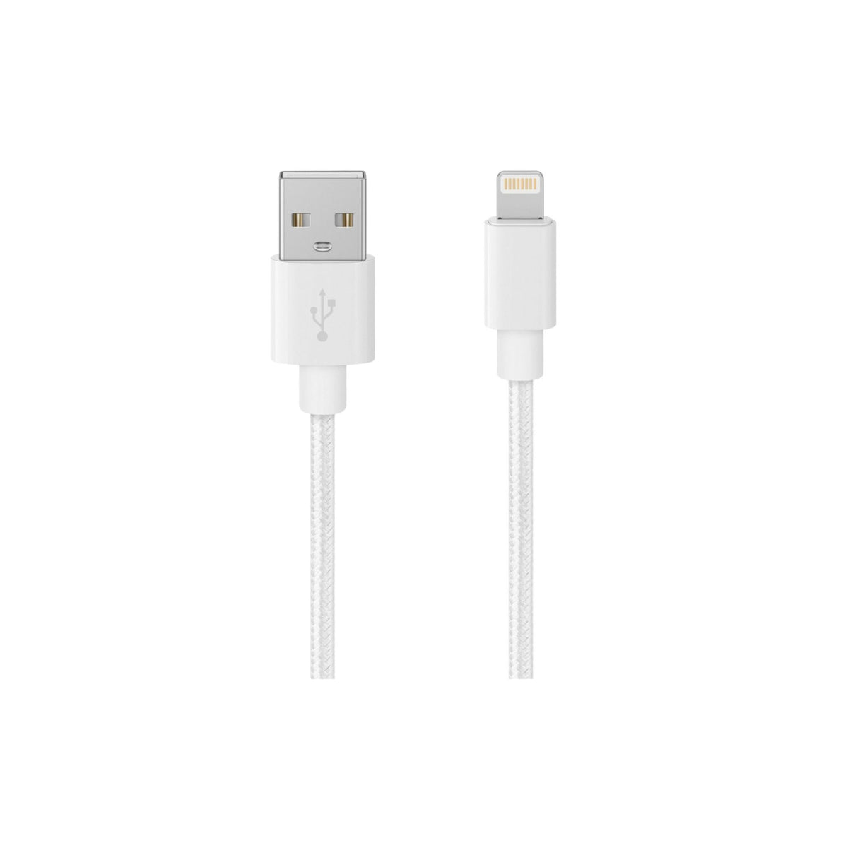 Cable USB A LIGHTNING STEREN POD-412 WH 1M