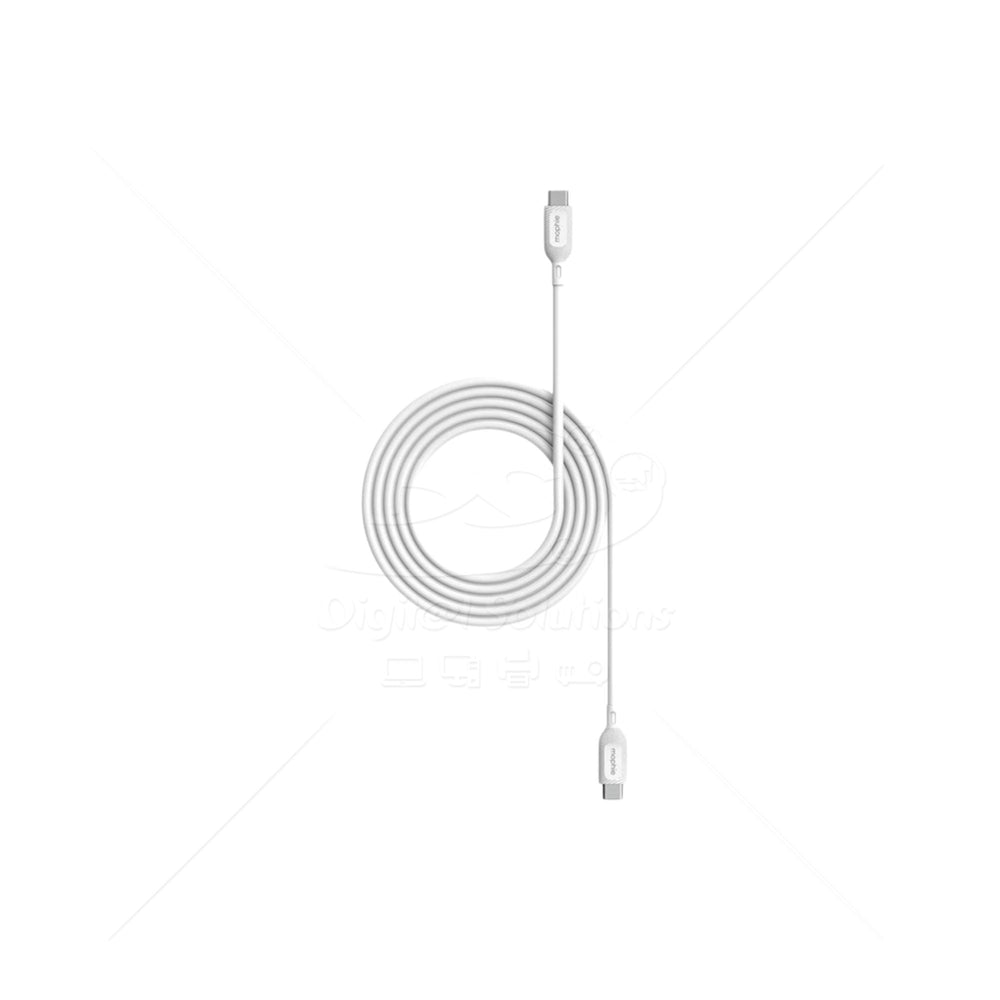 Cable USB C MOPHIE ESSENTIALS 409912185 Blanco de 2 Metros