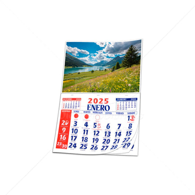 Calendario Santoral 12x15