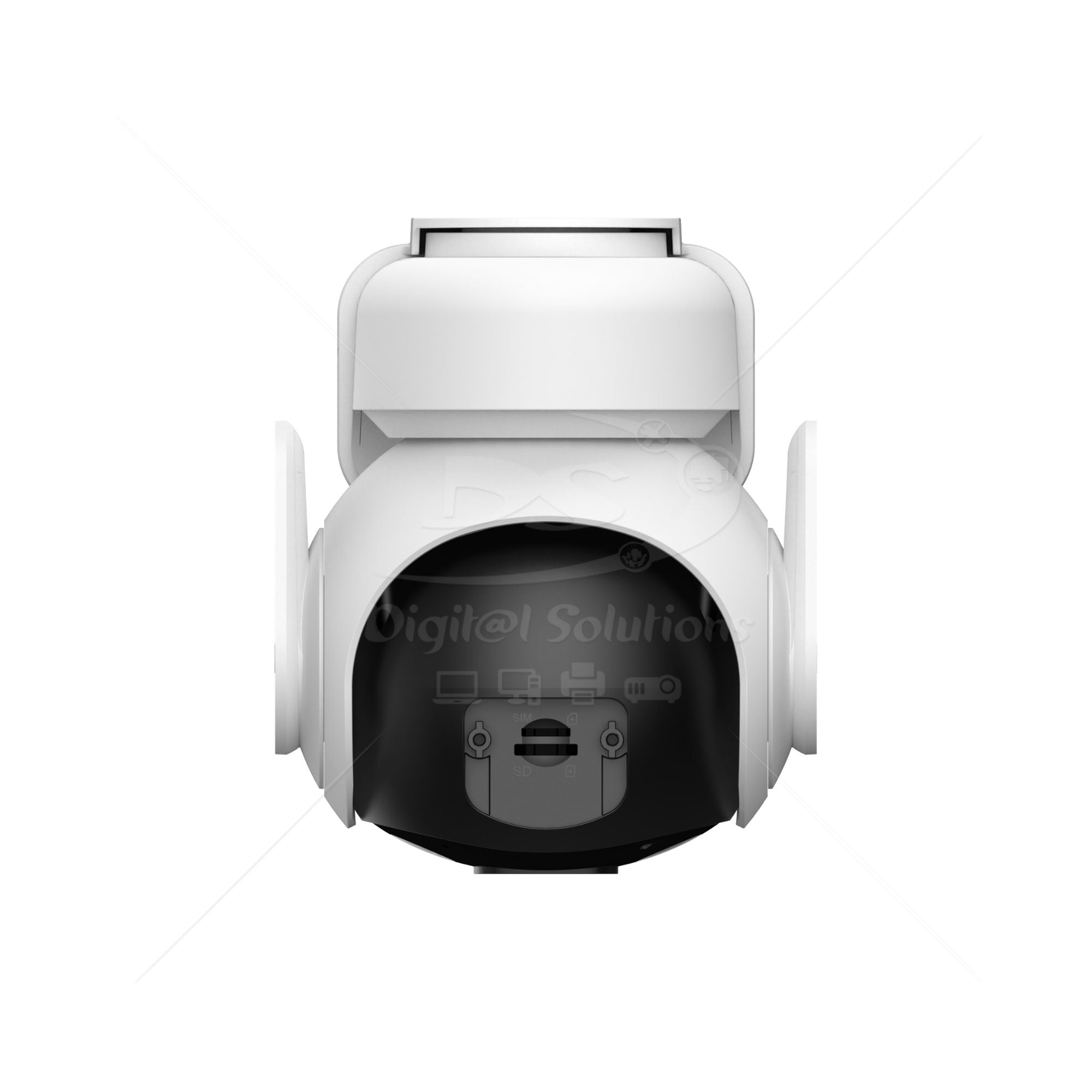 Cámara de Vigilancia AOV PT 5MP WIFI 4G LTE IMOU IPC-B7ED-5M0TEA-AM Con PANEL SOLAR, WiFI 2.4GHz, IR: 25m Full Color