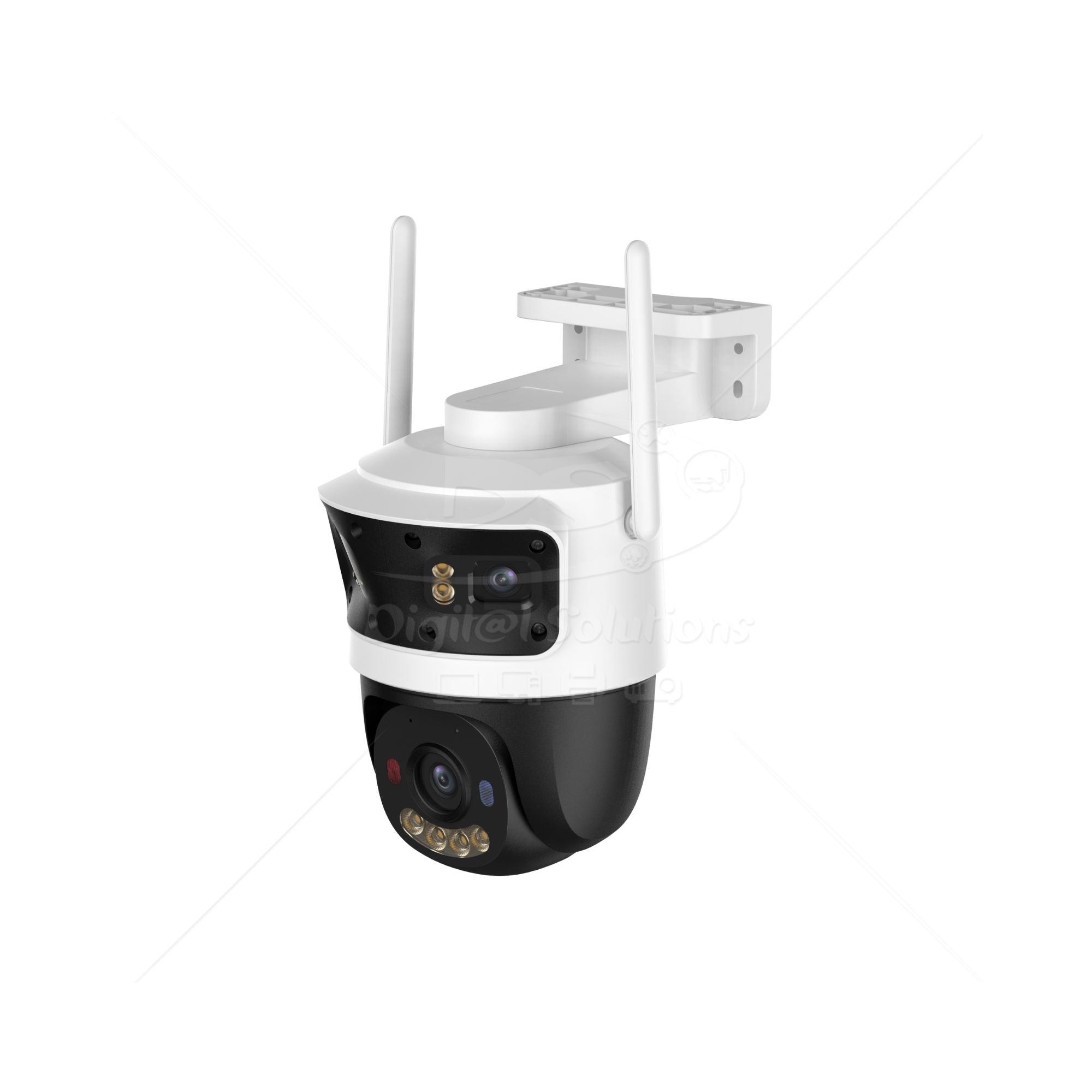 Cámara de Vigilancia WiFi Cruiser Triple 11MP(3+3+5MP), IPC-S7UN-11M0WED, WiFI 2.4GHz, LAN Fast Ethernet, IR: 30m Full Color