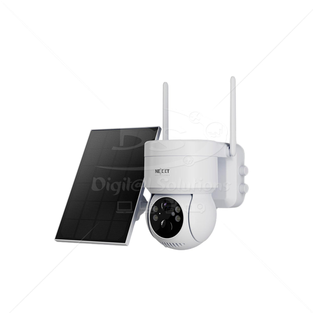 Cámara de Vigilancia WiFi Nexxt NHC-OP20S PTZ C/Panel solar, 2K, Exterior, Batería recargable