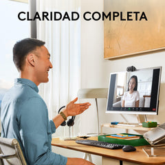 Cámara web Logitech Brio 100 Full HD color Negro