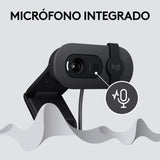 Cámara web Logitech Brio 100 Full HD color Negro