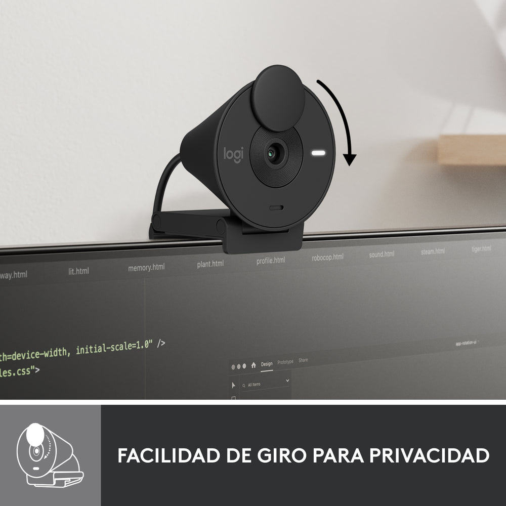 Cámara web Logitech Brio 300 Full HD