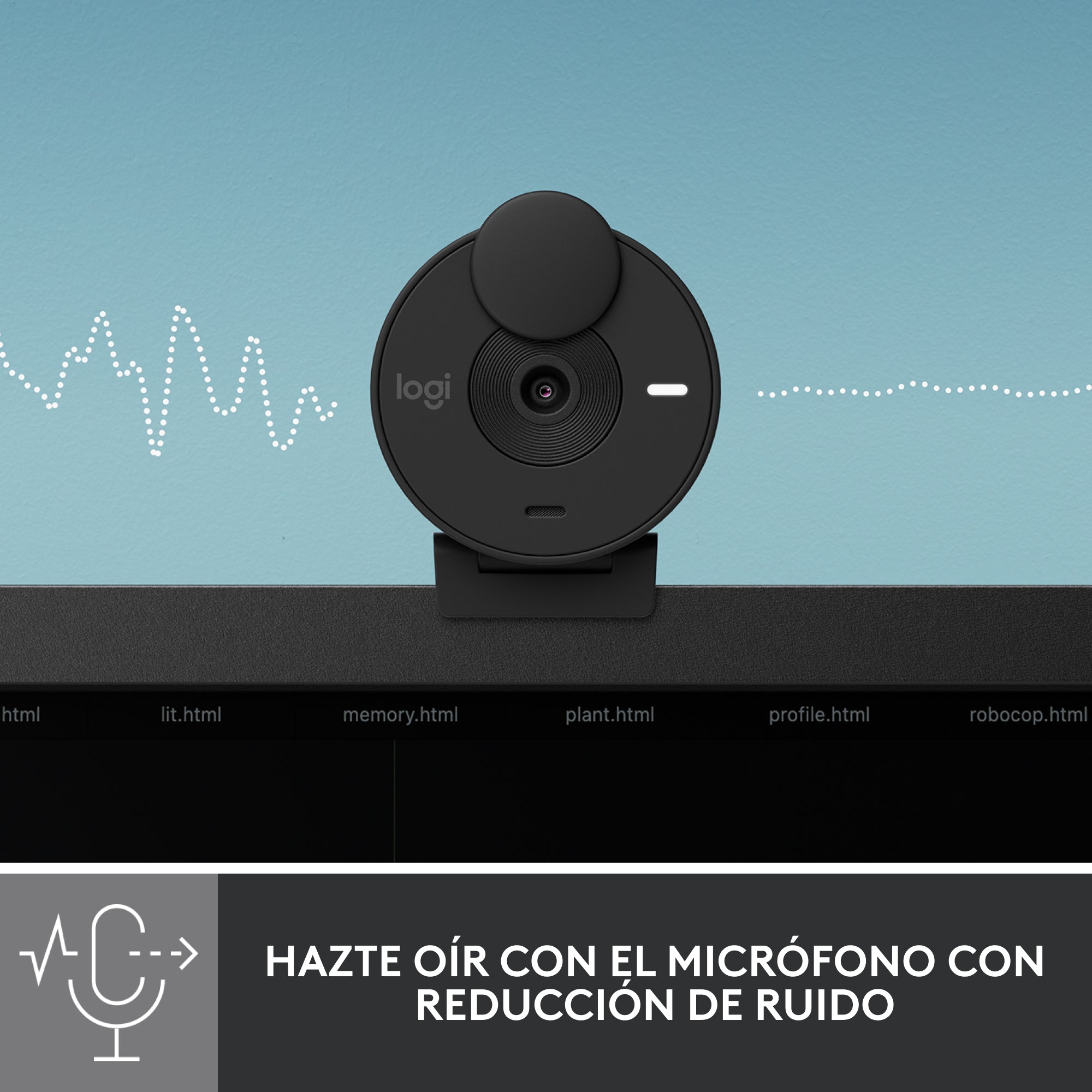 Cámara web Logitech Brio 300 Full HD