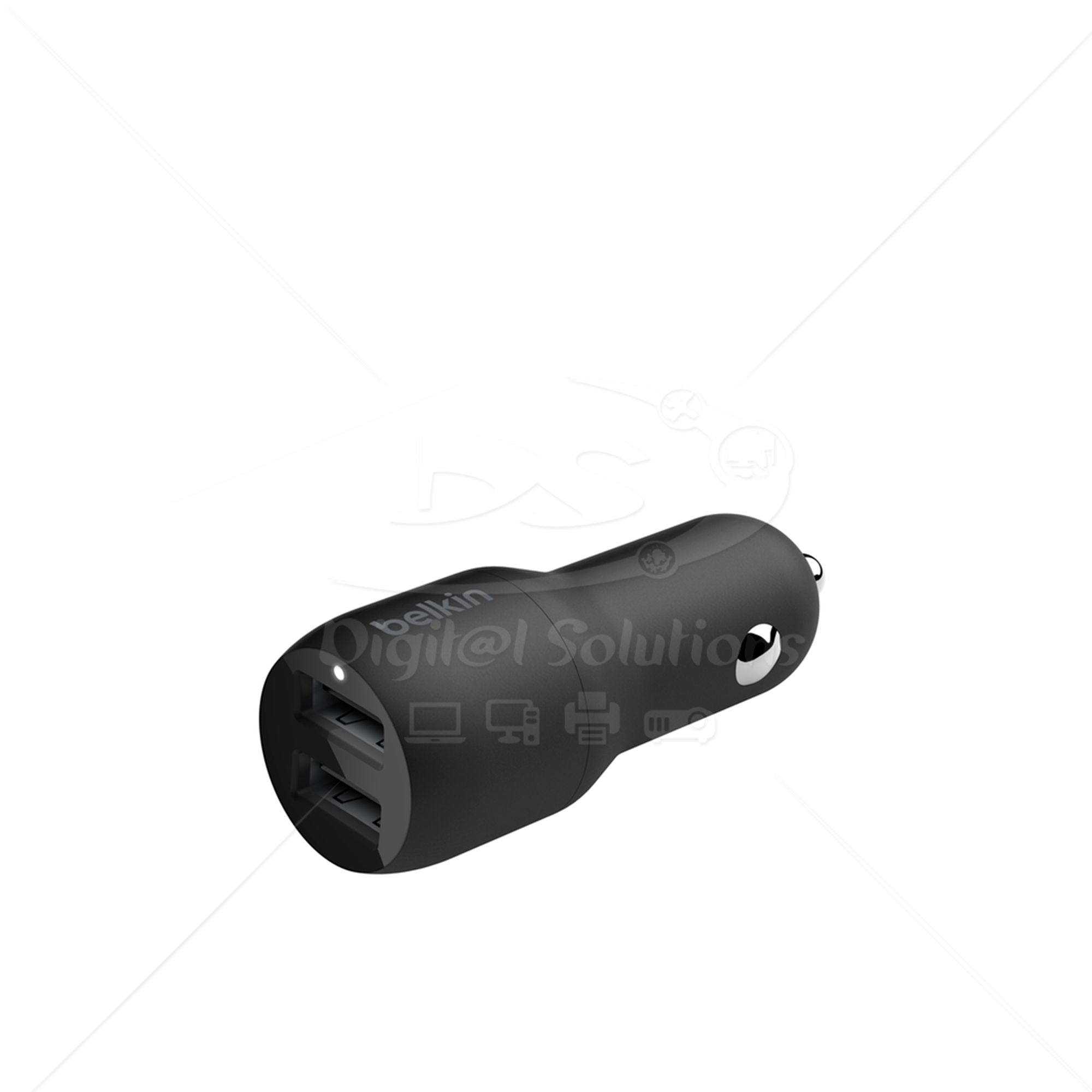 Cargador Belkin CCB001BTBK Dual USB-A 24W