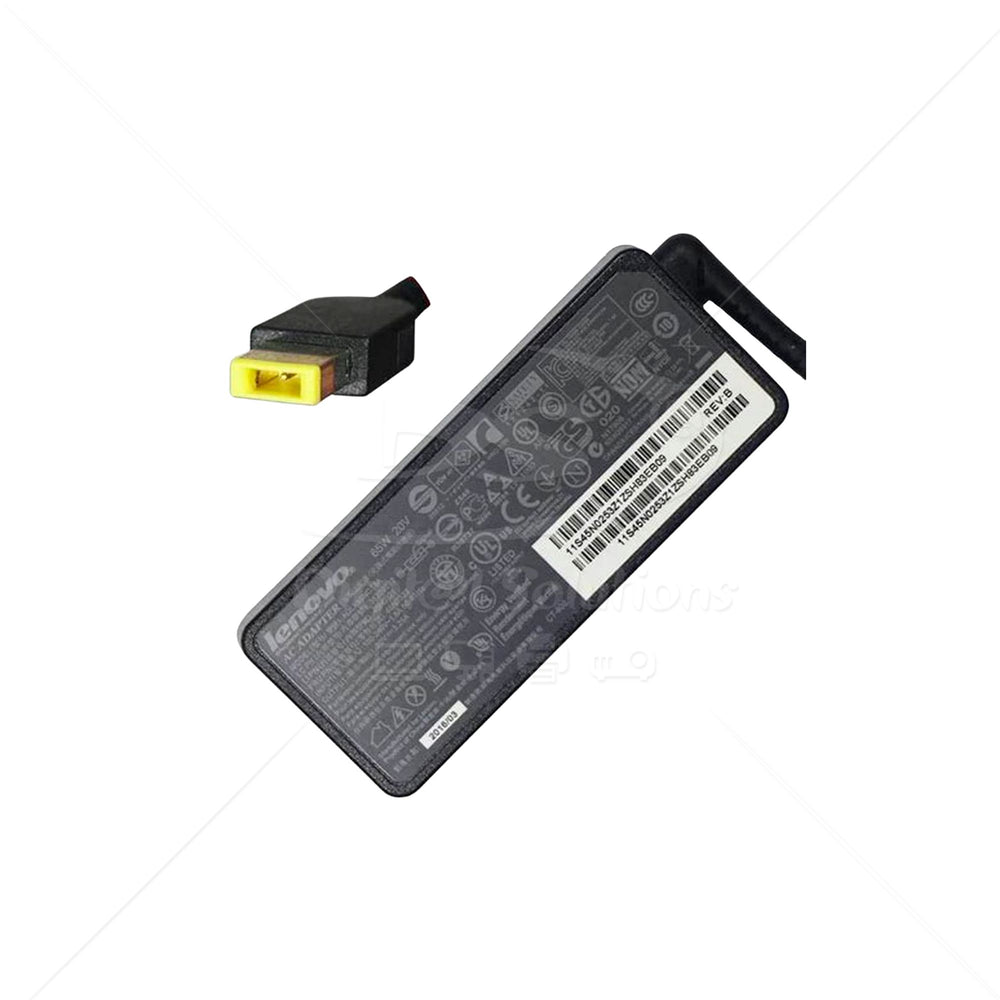 Cargador Lenovo 65W Pin Rectangular