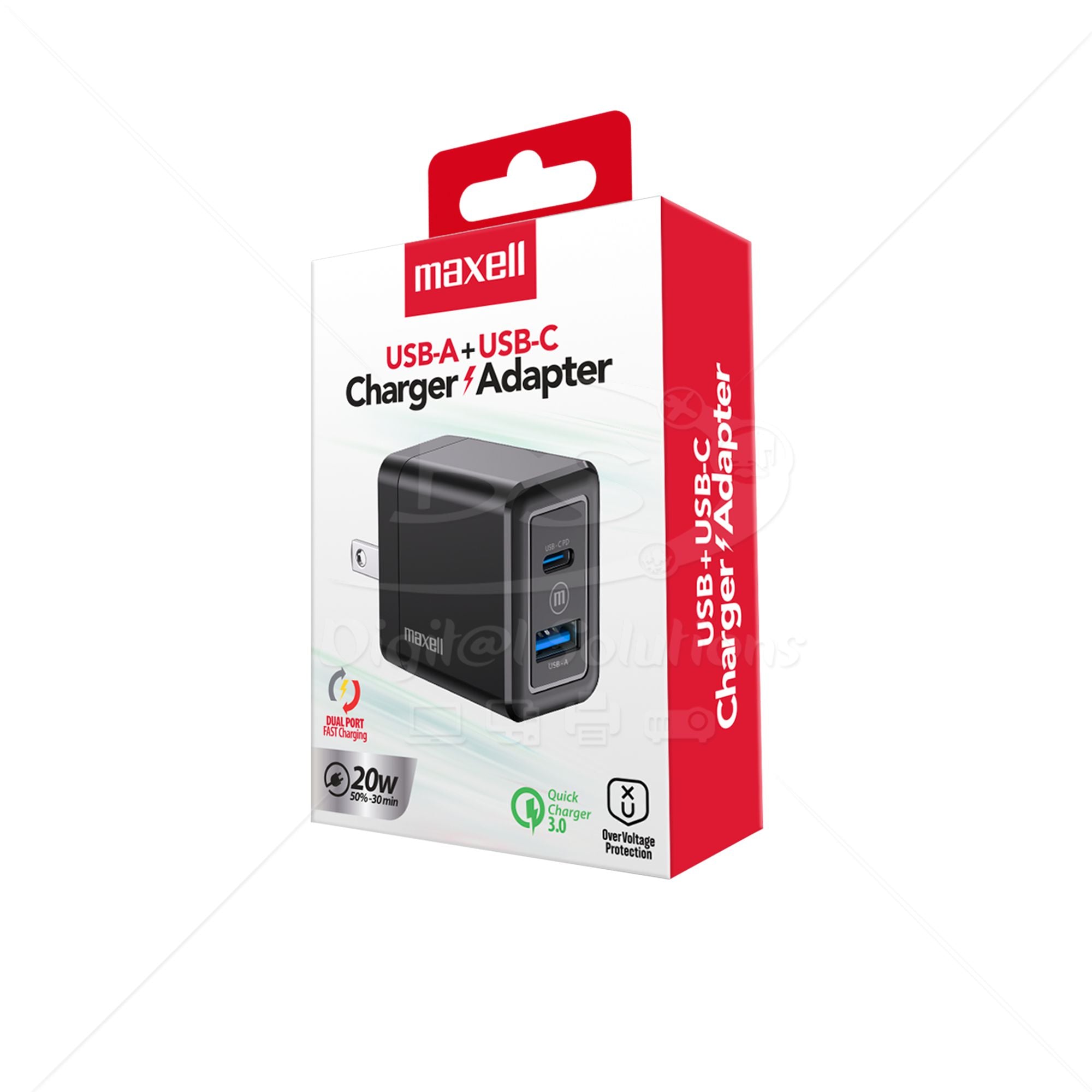 Cargador Maxell PDC-30