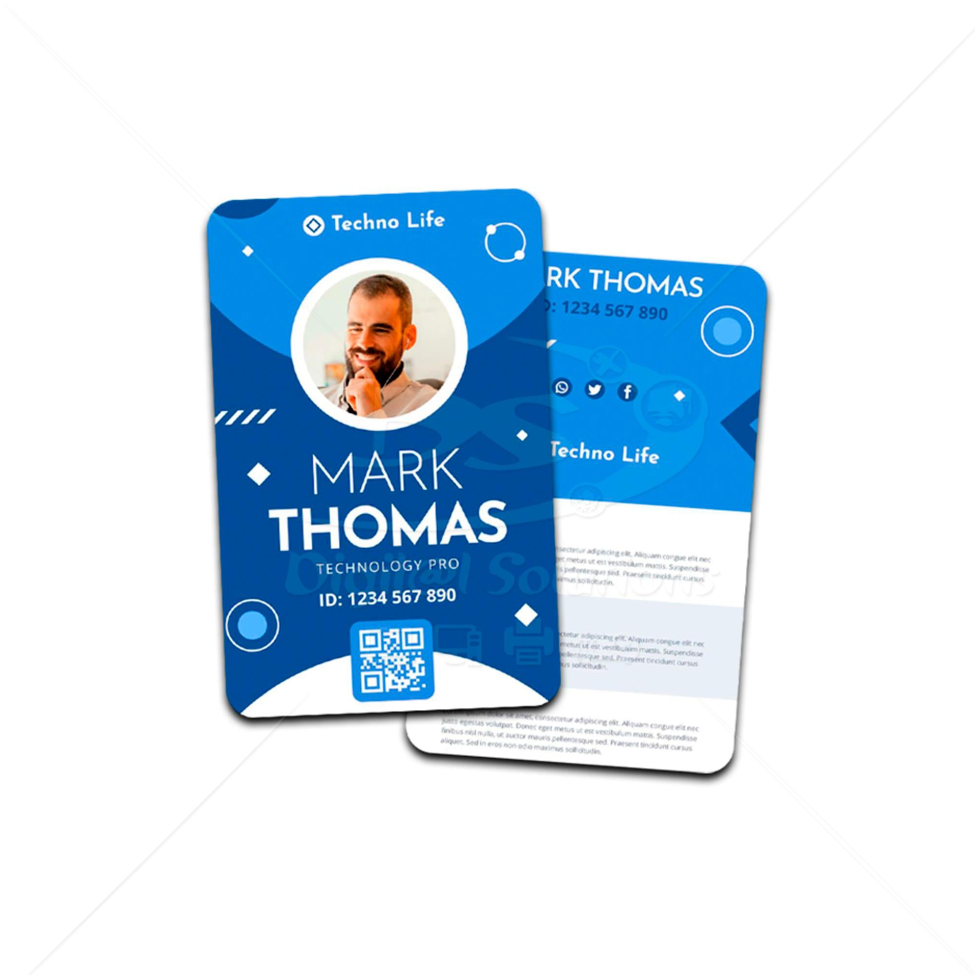 Carnet PVC Biométrico