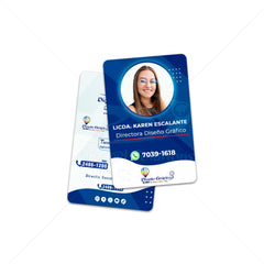 Carnet de PVC para Biométrico