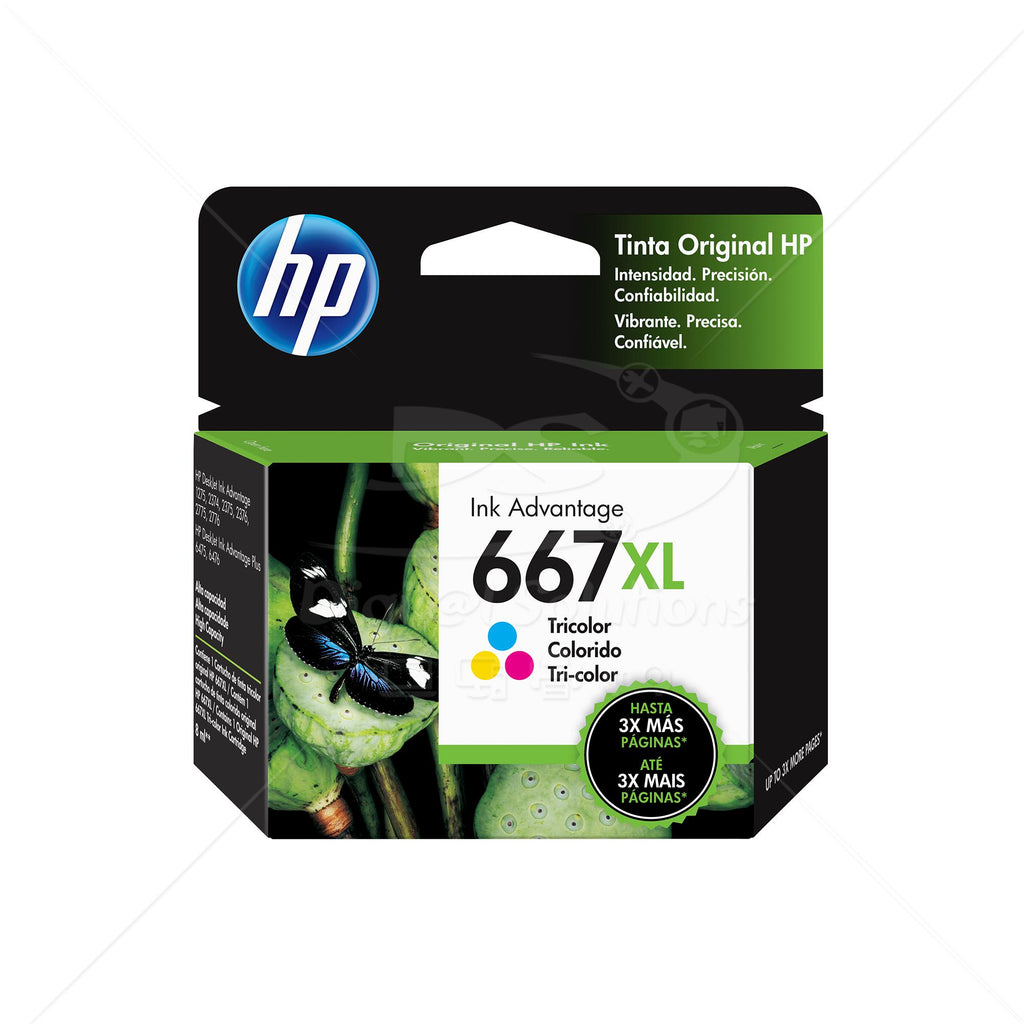 Cartucho de Tinta HP 667XL 3YM80AL