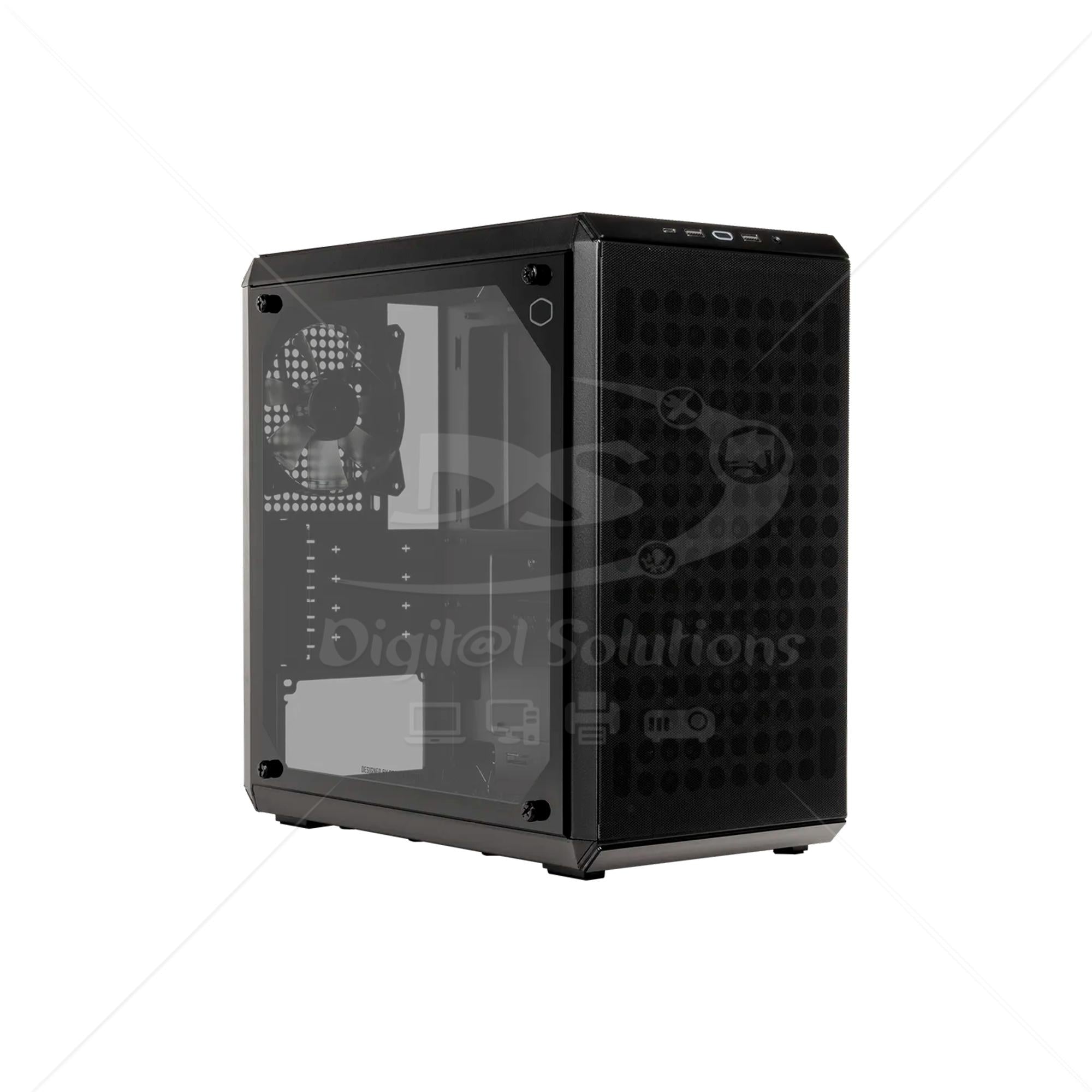 Case COOLER MASTER Q300LV2-KGNN-S01 con Vidrio MINI TOWER