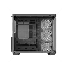 Case DEEPCOOL CG530 4F Media Torre de Ventiladores 4 de 120mm con Vidrio Lateral y Frontal R-CG530-BKADA4-G-1 color Negro