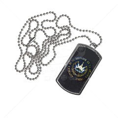 Collar Metálico Placa