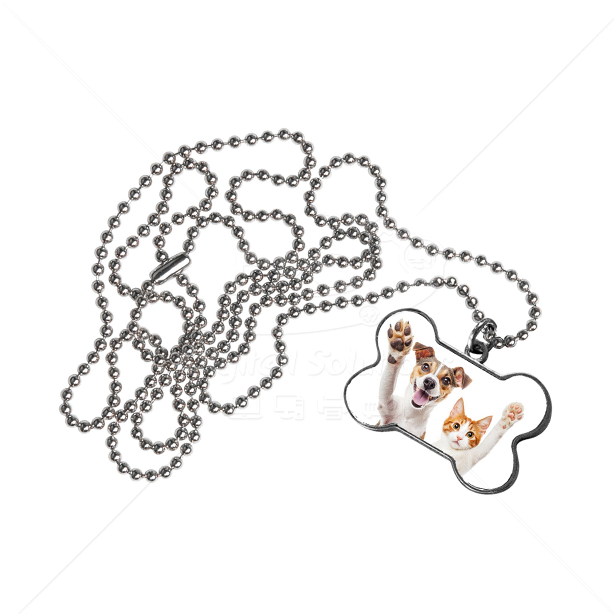 Collar Metálico de Huesito