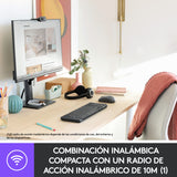Combo Teclado Compacto y mouse Inalámbricos MK220