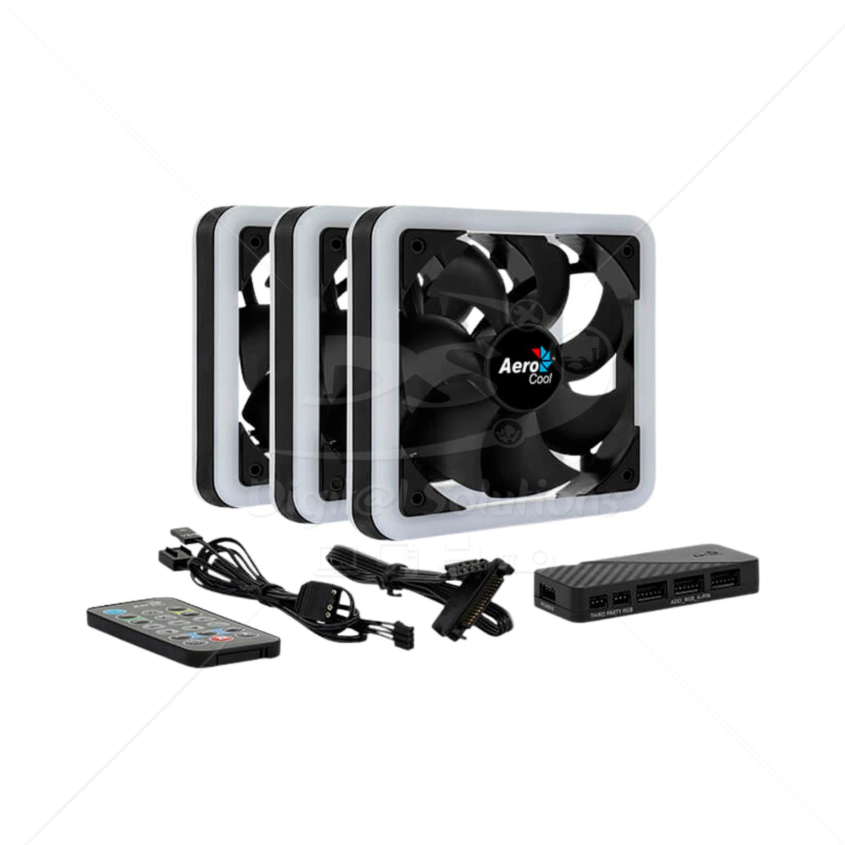 Cooler AEROCOOL Edge 14 PRO ARGB 3x14cm