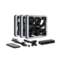 Cooler AEROCOOL Edge 14 PRO ARGB 3x14cm