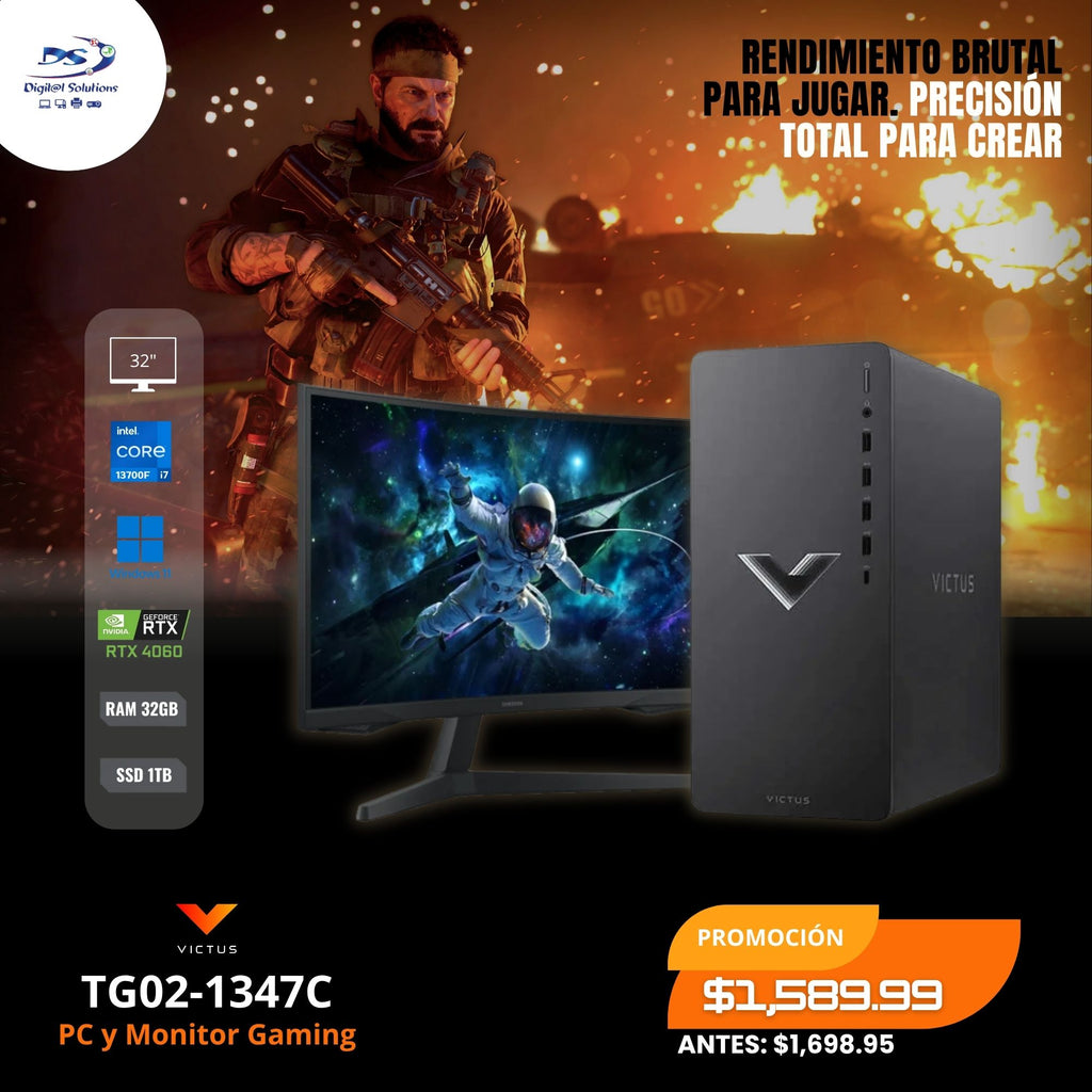 Desktop PC HP TG02-1347C i7-13700F 32GB/1TB