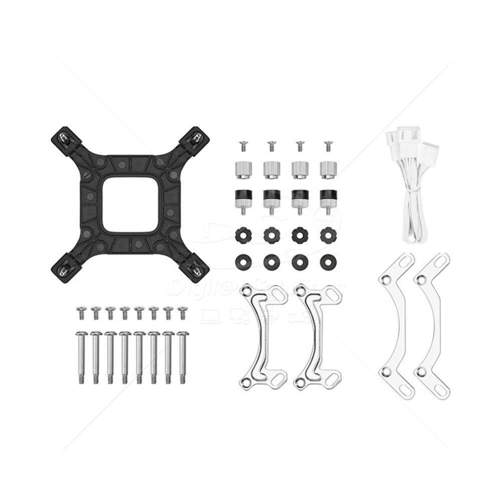 Enfriamiento Liquido RGB DEEPCOOL LE240 WH V2 AIO 240MM